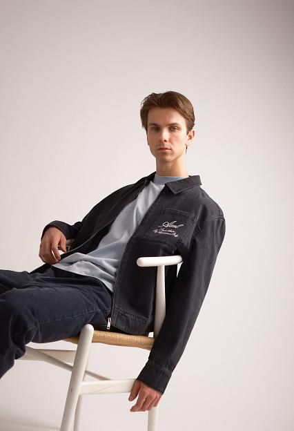 AXEL ARIGATO Thread Jacket Black